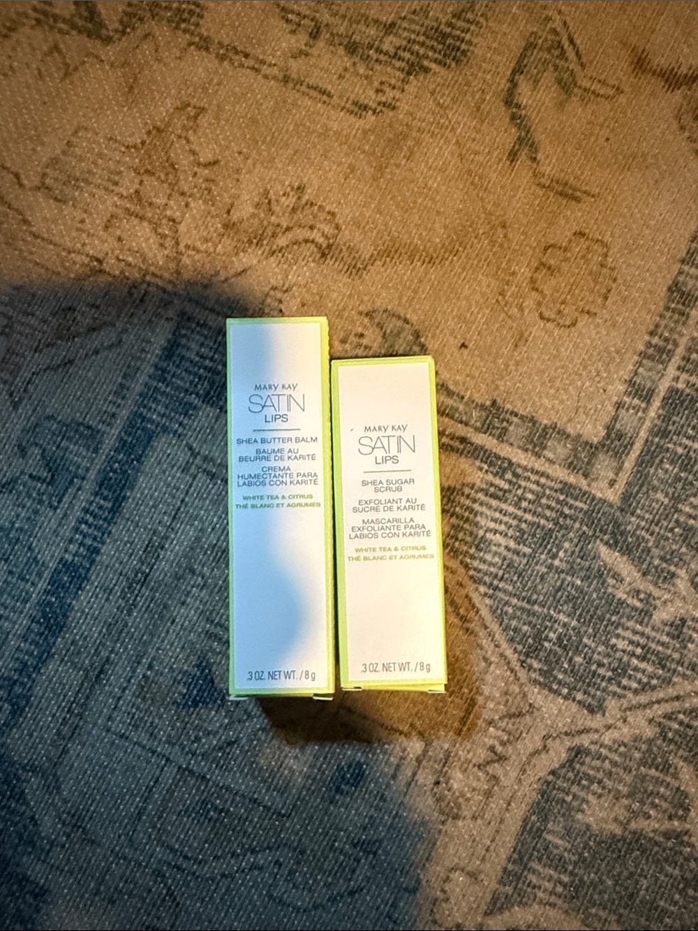 Mary Kay Satin Lips Shea Butter Balm in Lime Green Packaging